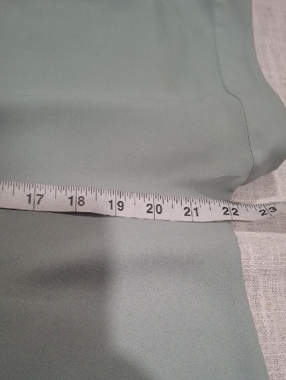 Cynthia Steffe Light Sage Split-Neck Cap Sleeve Blouse Size M - Picture 5 of 7